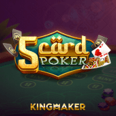 5 Card Poker table layout